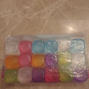 Amazon Multicolor Reusable Ice Cubes